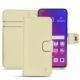 Custodia in pelle Oppo Find X - Beige ( Nappa - Pantone 7502C ) 