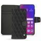 Oppo Find X leather case - Noir - Couture ( Nappa - Black ) 