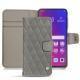 Capa em pele Oppo Find X - Acier vintage - Couture