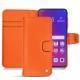 Custodia in pelle Oppo Find X - Orange fluo
