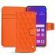 Custodia in pelle Oppo Find X - Orange fluo - Couture
