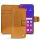 Housse cuir Oppo Find X - Or Maïa ( Pantone 871C ) 