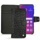 Oppo Find X leather case - Autruche nero