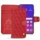 Oppo Find X leather case - Rouge troupelenc - Couture