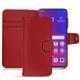 Oppo Find X leather case - Rouge PU