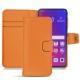 Housse cuir Oppo Find X - Orange PU