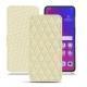 Housse cuir Oppo Find X - Ivoire - Couture ( Sleek P C12 - White ) 