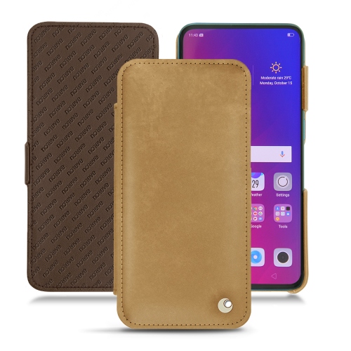 La référence des housses pour Oppo Find XSable vintage ( Pantone #9b7340 ) 