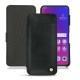 Housse cuir Oppo Find X - Dark vintage ( Roughtcut - Black#5256 ) 