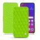 Oppo Find X leather case - Vert fluo - Couture