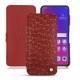 Oppo Find X leather case - Autruche ciliegia