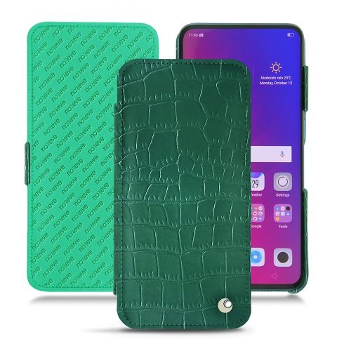 La référence des housses pour Oppo Find XCrocodile pino ( Pantone #173F35 ) 