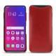 Coque cuir Oppo Find X - Rouge ( Nappa - Pantone 199C ) 