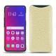 가죽 커버 Oppo Find X - Ivoire ( Sleek P C12 - White ) 