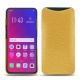 Custodia in pelle Oppo Find X - Mimosa ( Pantone 141C ) 