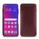 Custodia in pelle Oppo Find X - Lie de vin ( Pantone 5115C ) 