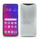 Lederschutzhülle Oppo Find X - Platinium ( Pantone 877C ) 