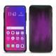 Oppo Find X leather cover - Violet Patine