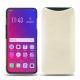Capa em pele Oppo Find X - Blanc escumo