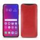 Custodia in pelle Oppo Find X - Rouge troupelenc