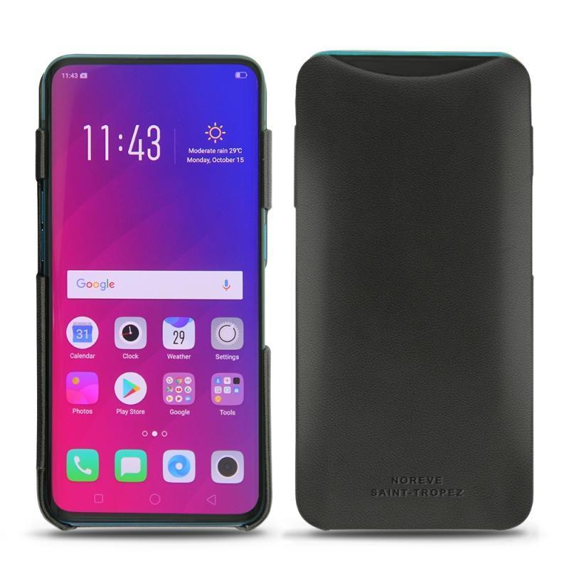 Custodia in pelle Oppo Find X - Noir PU