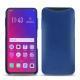 가죽 커버 Oppo Find X - Bleu Océan PU