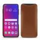Custodia in pelle Oppo Find X - Marron PU