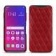 가죽 커버 Oppo Find X - Rouge - Couture ( Nappa - Pantone 199C ) 