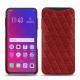 Lederschutzhülle Oppo Find X - Tomate - Couture ( Pantone 187C ) 