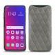 Capa em pele Oppo Find X - Acier vintage - Couture