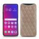 Lederschutzhülle Oppo Find X - Taupe vintage - Couture