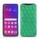 Coque cuir Oppo Find X - Menthe vintage - Couture