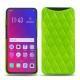 Custodia in pelle Oppo Find X - Vert fluo - Couture