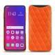 Custodia in pelle Oppo Find X - Orange fluo - Couture