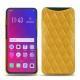 Capa em pele Oppo Find X - Jaune soulèu - Couture