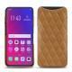 Custodia in pelle Oppo Find X - Castan esparciate - Couture