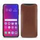 Custodia in pelle Oppo Find X - Marron délicat