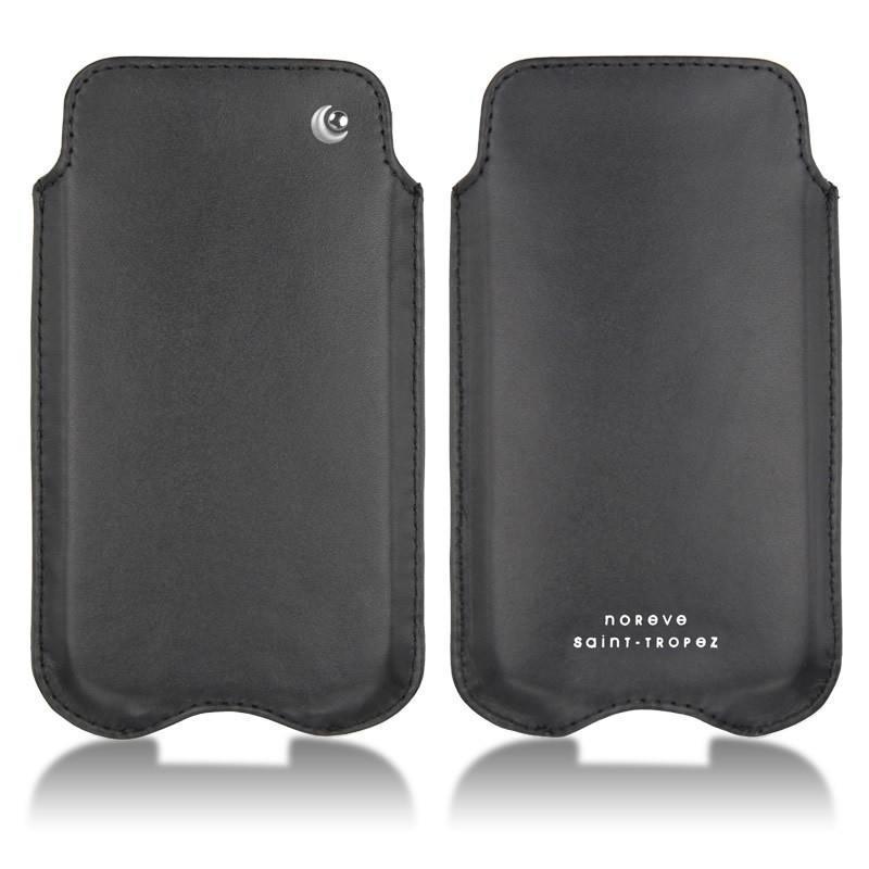 Funda de piel Samsung GT-i9500 Galaxy S IV - Noir ( Nappa - Black ) 