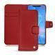 Custodia in pelle Huawei Mate 20 Pro - Rouge ( Nappa - Pantone 199C ) 