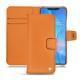 Huawei Mate 20 Pro leather case - Orange ( Nappa - Pantone 1495U ) 