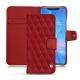 Capa em pele Huawei Mate 20 Pro - Rouge - Couture ( Nappa - Pantone 199C ) 