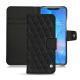 Lederschutzhülle Huawei Mate 20 Pro - Ebène - Couture ( Sleek P C12 - Black ) 