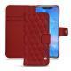 Housse cuir Huawei Mate 20 Pro - Tomate - Couture ( Pantone 187C ) 