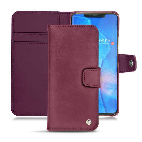 Lederschutzhülle Huawei Mate 20 ProPrune vintage ( Pantone #612434 ) 
