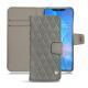 Huawei Mate 20 Pro leather case - Acier vintage - Couture
