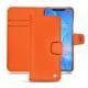 Custodia in pelle Huawei Mate 20 Pro - Orange fluo