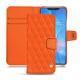 Huawei Mate 20 Pro leather case - Orange fluo - Couture