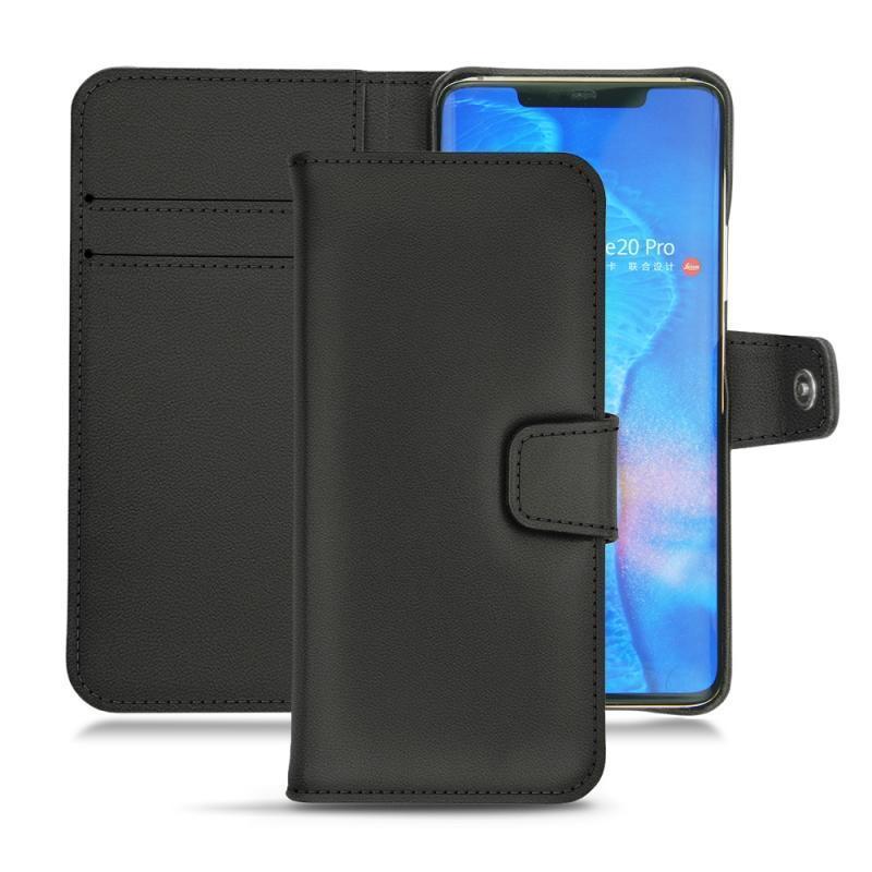 レザーケース Huawei Mate 20 Pro - Noir PU