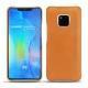 Huawei Mate 20 Pro leather cover - Mandarine vintage ( Pantone 165C ) 
