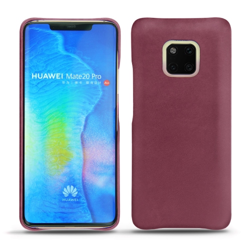 가죽 커버 Huawei Mate 20 ProPrune vintage ( Pantone #612434 ) 